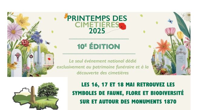 Printemps des cimetières 2024